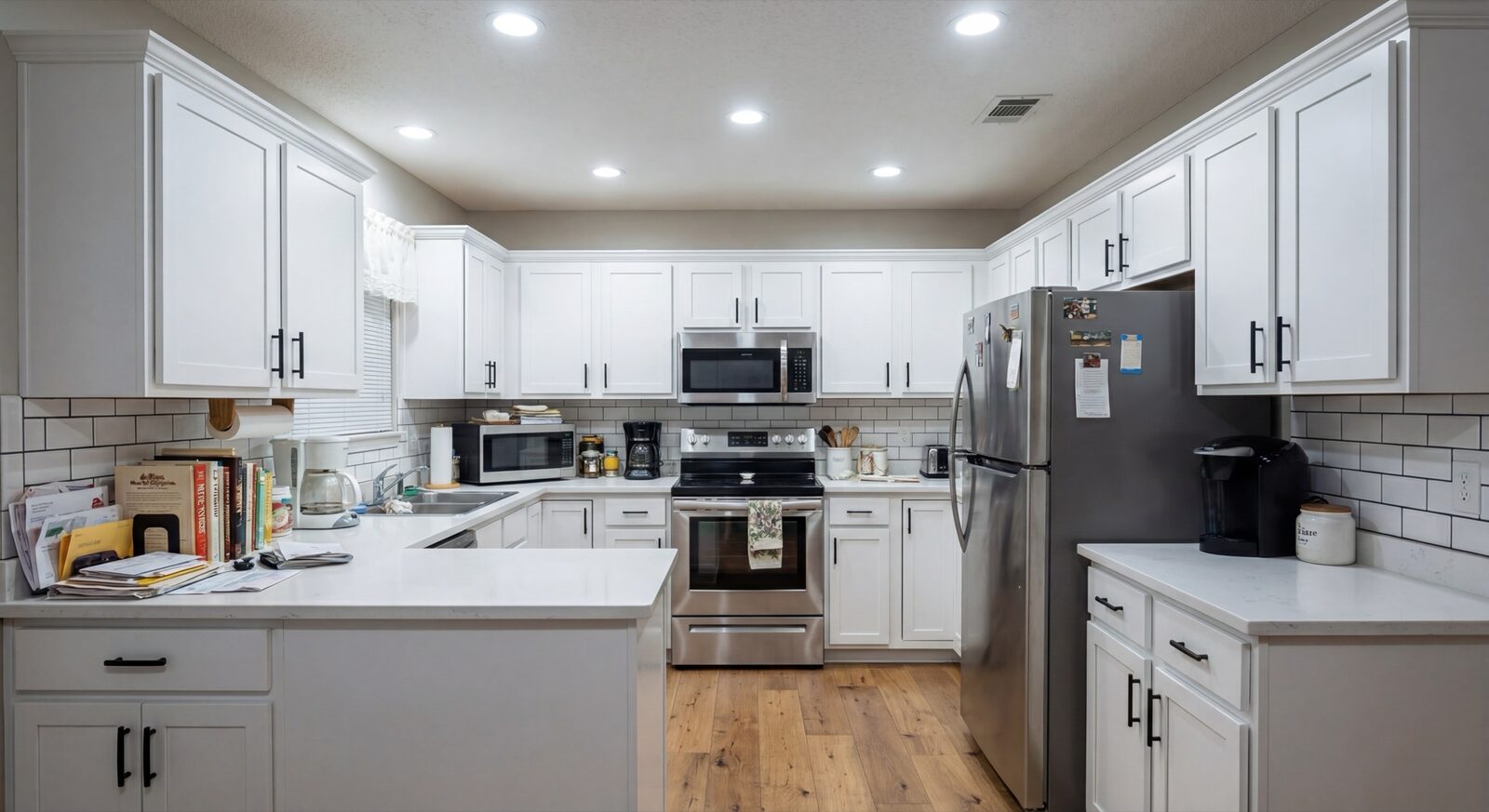 Kitchen after AI visualization